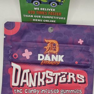 danksters thc infused gummies (sticker)