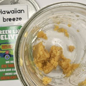 Hawaiian breeze Live resins extract   (sticker)