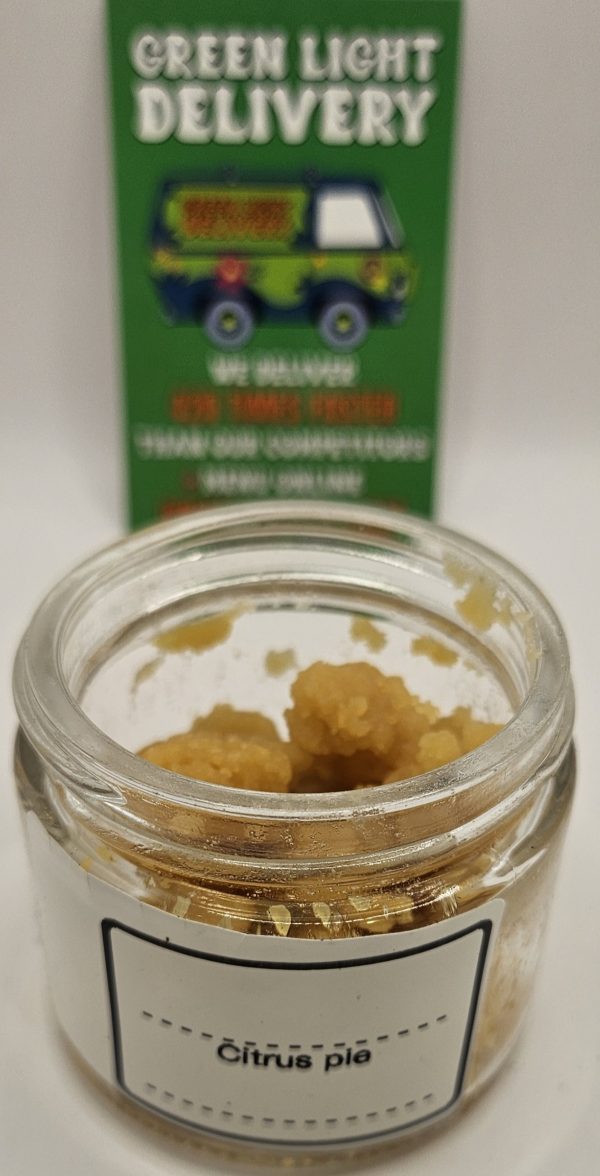 citrus pie Live resins extract   (sticker)