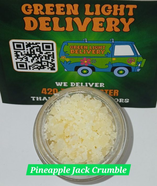 pineapple jack crumble (sticker)