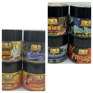 gold coast clear badder   (sticker)