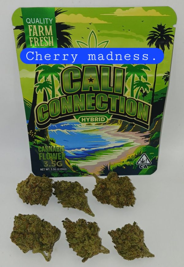cali connection "cherry madness"      (Sticker)