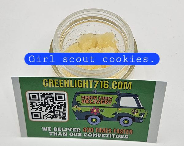 girl scout cookies  crumble (sticker)