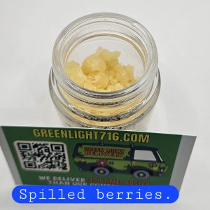 spilled berries  crumble (sticker)