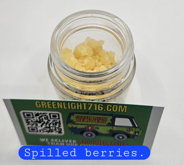 spilled berries  crumble (sticker)