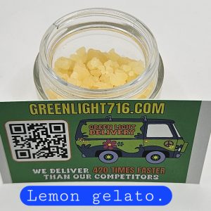 lemon gelato  crumble (sticker)