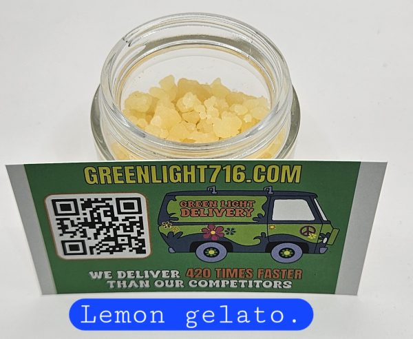 lemon gelato  crumble (sticker)