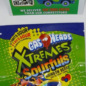 600MG gas heads gummie (sticker)