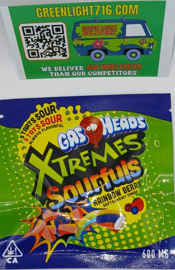 600MG gas heads gummie (sticker)