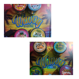 Wavy Extracts Premium live badder  (sticker)