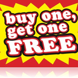 buy one get one free ounce