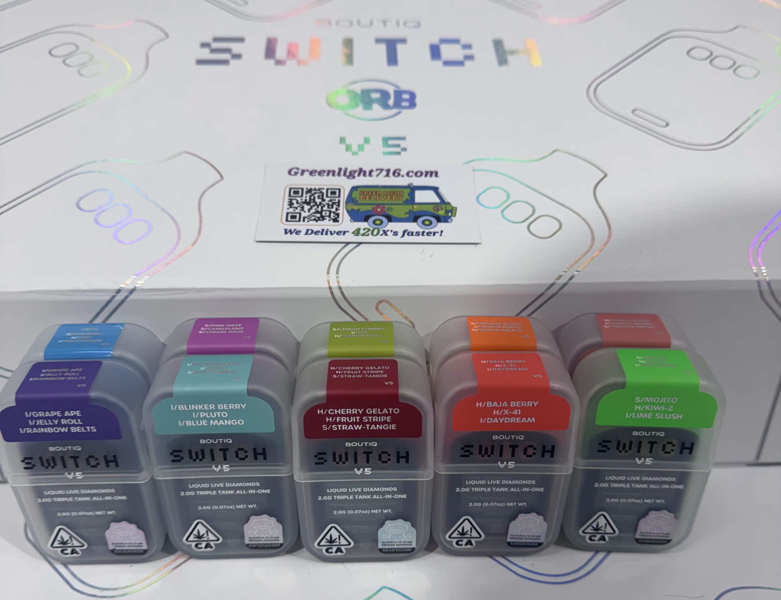 Boutiq Switch v5 2g triple (Sticker)