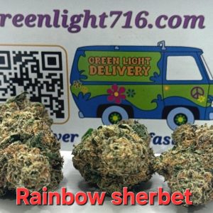 rainbow sherbert  (sticker)